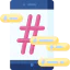 Hashtag biểu tượng 64x64