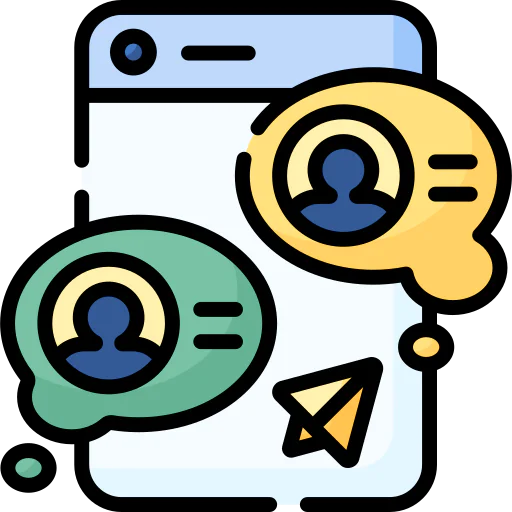 Chat bubble icon