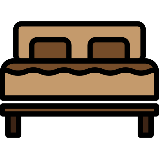 Double bed icon