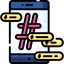 Hashtag Symbol 64x64