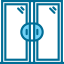 Double door icon 64x64
