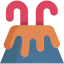 Volcano icon 64x64