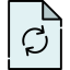 Recycled paper icon 64x64