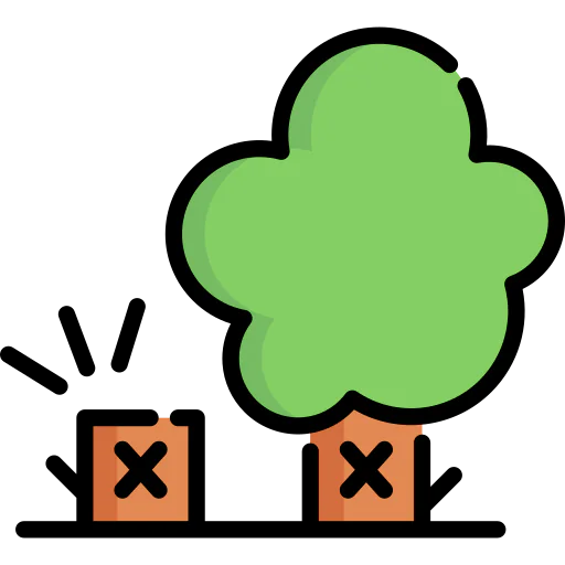 Deforestation icon