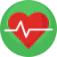 Heart rate icon 64x64