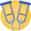 Crutches icon 64x64