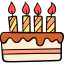 Birthday cake icon 64x64