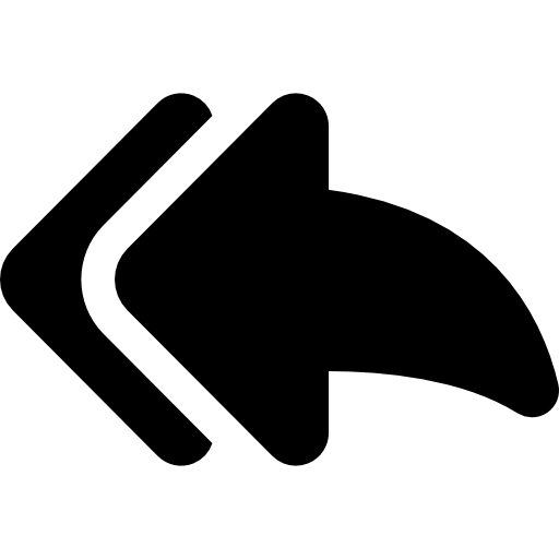 Back arrows icon