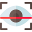 Eye scan icon 64x64