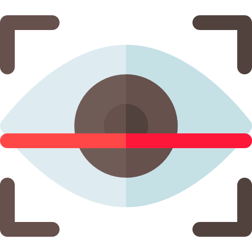 Eye scan icon