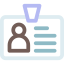 Id card icon 64x64