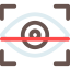 Eye scan icon 64x64