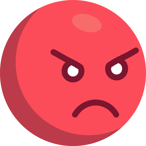 Angry icon