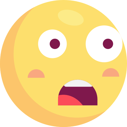 Scared icon