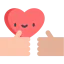 Give heart Symbol 64x64