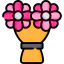 Flower bouquet icon 64x64