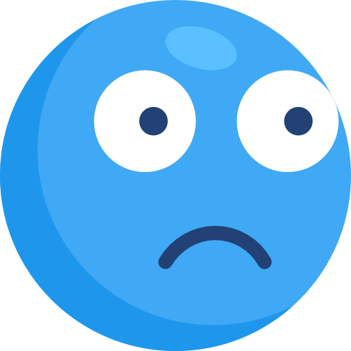 Scared icon
