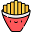 French fries icon 64x64