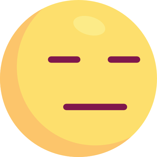 Expressionless icon