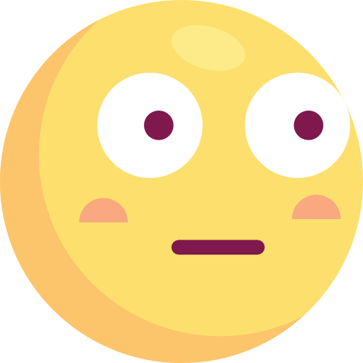 Flushed icon