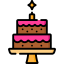Birthday cake icon 64x64