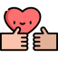 Give heart Symbol 64x64