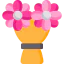 Flower bouquet icon 64x64