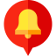 Alarm bell icon 64x64