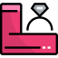 Engagement ring icon 64x64