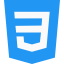 Css 3 ícone 64x64