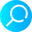 Magnifying glass icon 64x64