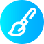 Paint brush icon 64x64