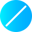 Diagonal line icon 64x64