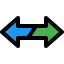 Double arrow 상 64x64