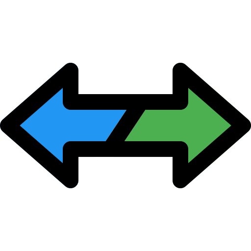 Double arrow icon