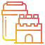 Sand castle Ikona 64x64