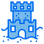 Sand castle Ikona 64x64