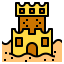 Sand castle Ikona 64x64