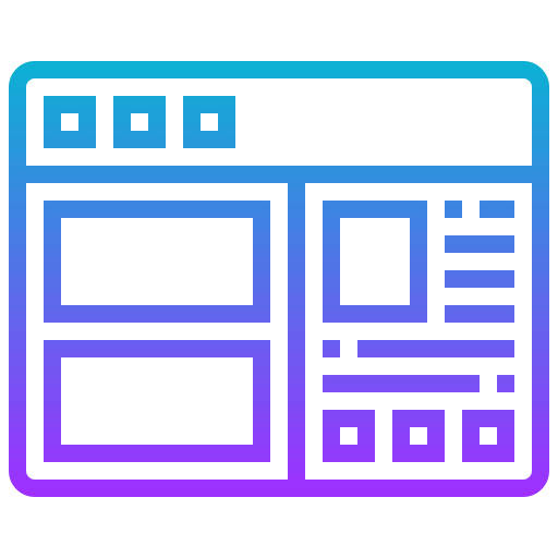 Web design icon