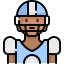 American football player icon 64x64