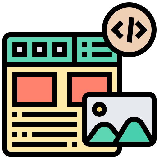 Web programming ícono