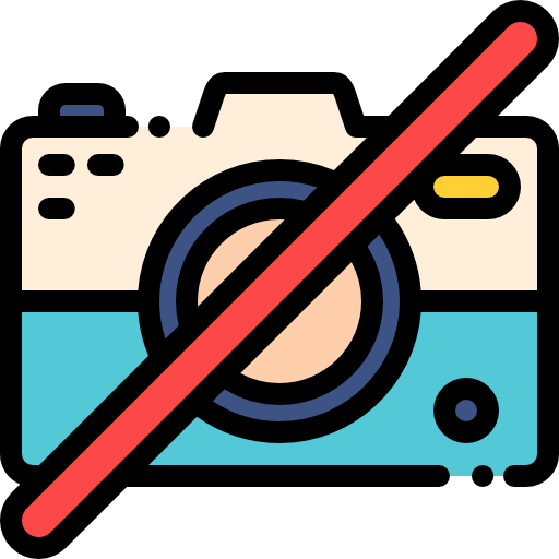 No camera icon