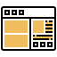 Web design icon 64x64