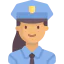 Policewoman icon 64x64