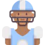 American football player icon 64x64