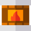 Fireplace icon 64x64