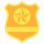 Police badge icon 64x64