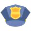 Police hat icon 64x64