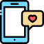 Love message icon 64x64