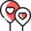 Heart balloon icône 64x64